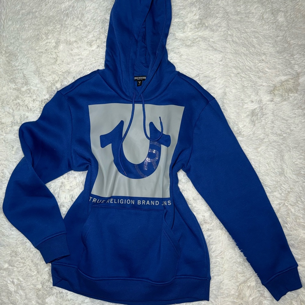 True Religion Royal Blue Pullover